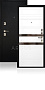 Дверь металлическая Квартира ДА 92 Черный шелк Черный шелк Аргус