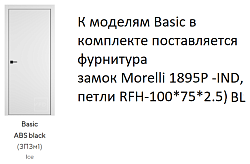 Дверь Basic Ice Глухая экошпон Basic ВФД