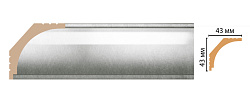 Плинтус потолочный окрашенный D109-375 Decomaster