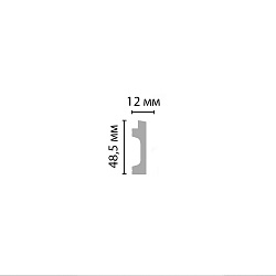 Молдинг окрашенный D319-2-112 Decomaster