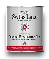 Краска интерьерная Intense Resistance Plus База С 0,9л Swiss Lake
