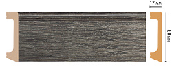 Плинтус окрашенный D235-87 ECO LINE Decomaster