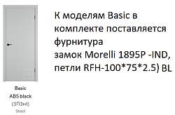 Дверь Basic Steel Глухая экошпон Basic ВФД