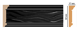 Плинтус потолочный окрашенный D219-195 Decomaster