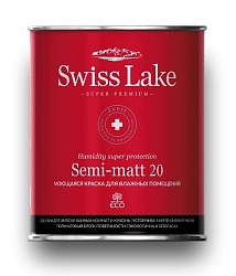 Краска интерьерная Semi-matt База С 0,9л Swiss Lake