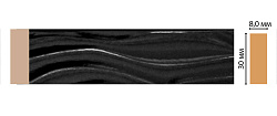 Молдинг окрашенный D044-195 Decomaster