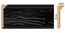Плинтус потолочный окрашенный D218-195 Decomaster