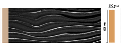 Молдинг окрашенный D043-195 Decomaster