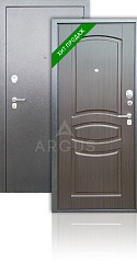 Дверь металлическая Квартира ДА 61 Антик серебро Венге тисненный Аргус
