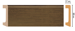 Плинтус окрашенный D235-88 ECO LINE Decomaster