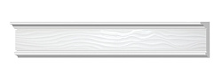 Плинтус потолочный под покраску D218 Decomaster
