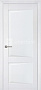 Дверь ПДГ102 Перфекто бархат белый глухая Uberture