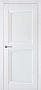 Дверь ПДО104 Перфекто бархат белый стекло Uberture