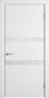 Дверь 59ДО0 Stockholm эмаль белая стекло ВФД